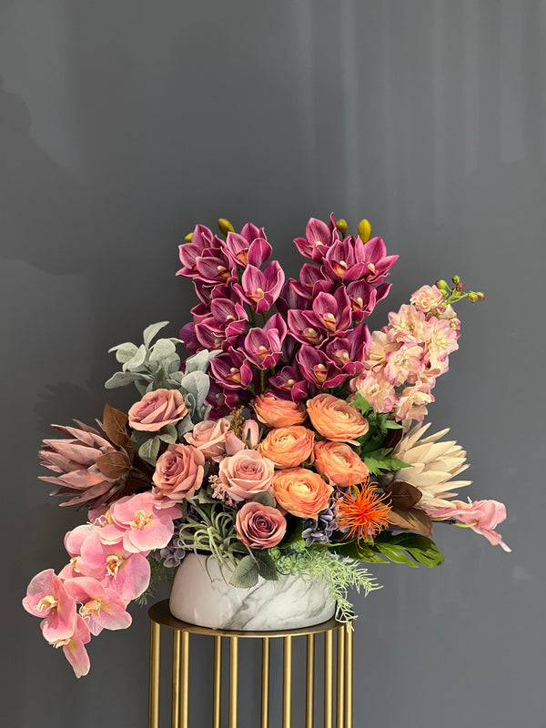 Sweet Exotic Arrangement (23-127) - Yonge Florist