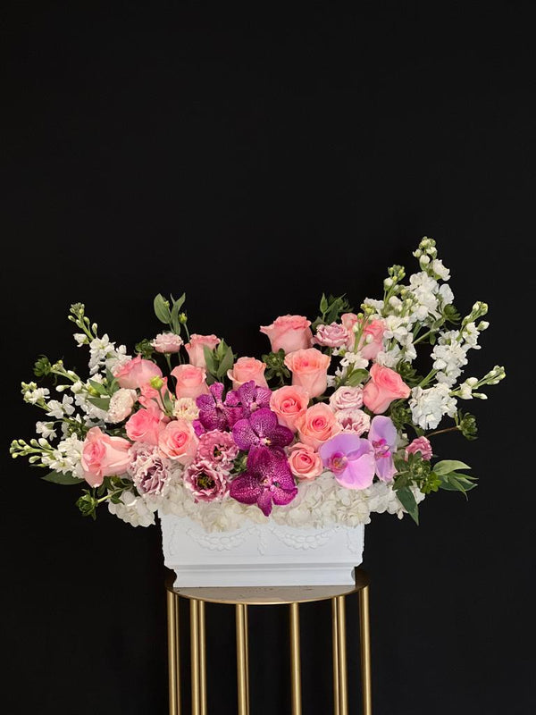 Radiant Blossoms Arrangement (23-110) - Yonge Florist